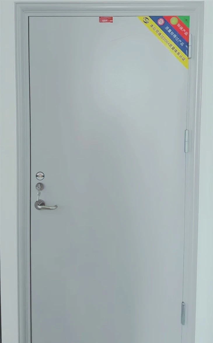 Steel Wood Fire Door factory